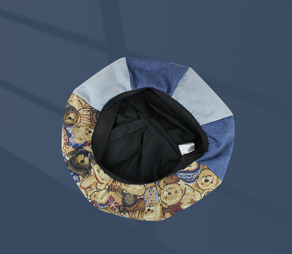 Muški ležerni šešir s aplikacijom