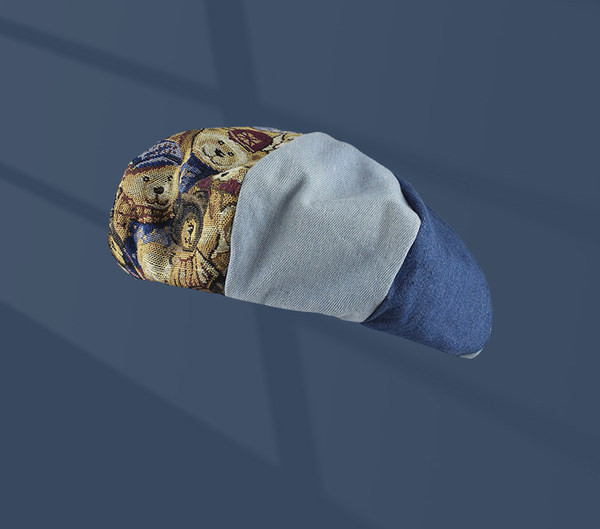 Muški ležerni šešir s aplikacijom