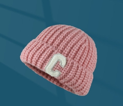 Πλεκτό καπέλο για άντρες με κέντημα απλό σχέδιο