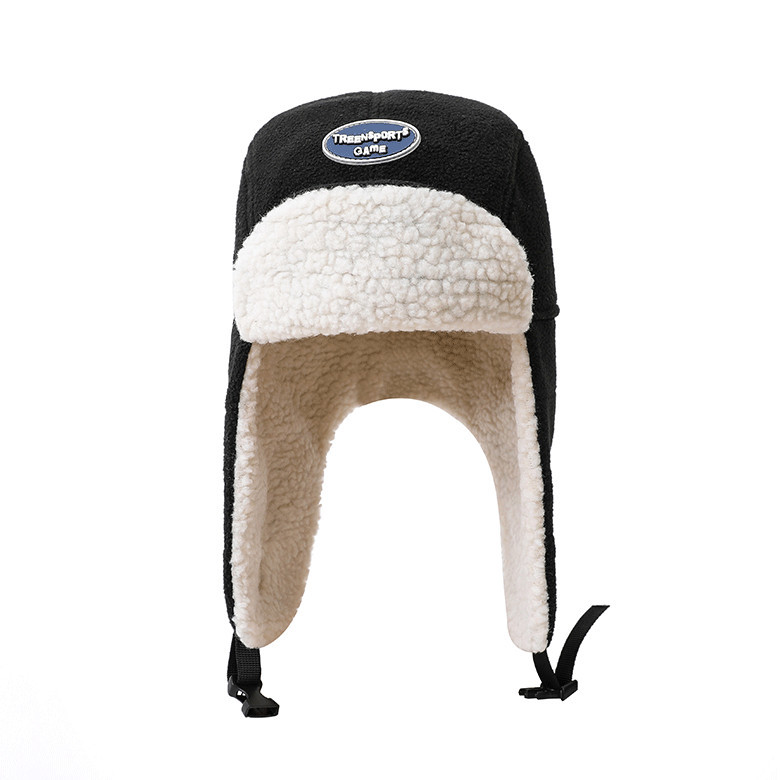 Ανδρικό χειμερινό καπέλο με κούμπωμα - πολλά χρώματα