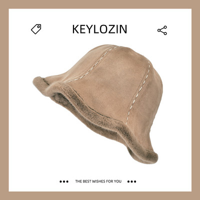 Ανδρικό χειμερινό καπέλο - διπλής όψης