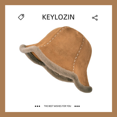 Ανδρικό χειμερινό καπέλο - διπλής όψης