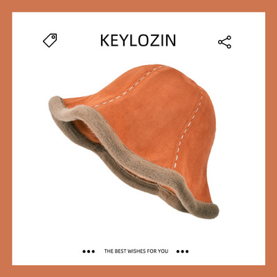 Ανδρικό χειμερινό καπέλο - διπλής όψης