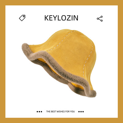 Ανδρικό χειμερινό καπέλο - διπλής όψης