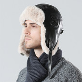 Kapa od umjetne kože i topla podstava