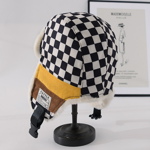 Ανδρικό καπέλο με ζεστή φόδρα