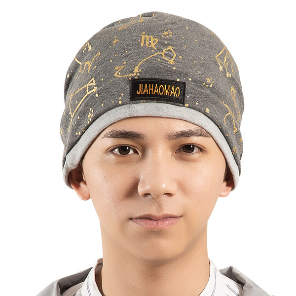 Ежедневна шапка с емблема-за мъже