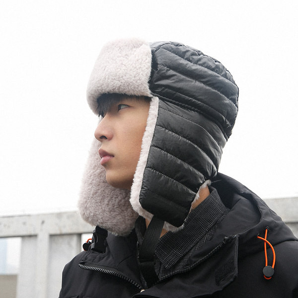 Muška kapa naušnica - s toplom postavom