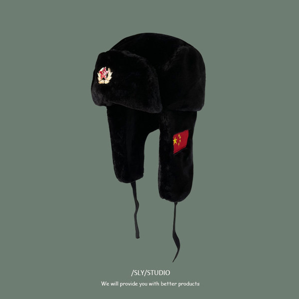 Мъжка зимна шапка с топла подплата няколко цвята