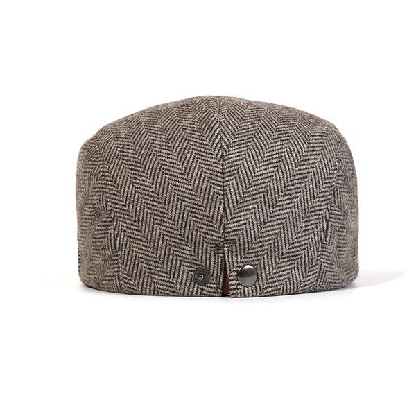 Модерна мъжка шапка каскет в три цвята