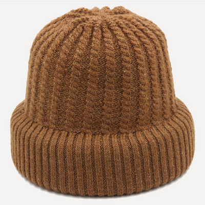 Ležerna vunena muška kapa za muškarce