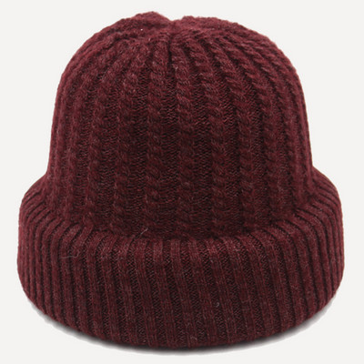 Ležerna vunena muška kapa za muškarce