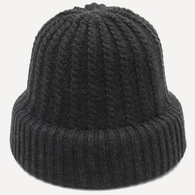 Ležerna vunena muška kapa za muškarce