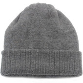 Muška zimska pletena kapa - jednobojni model