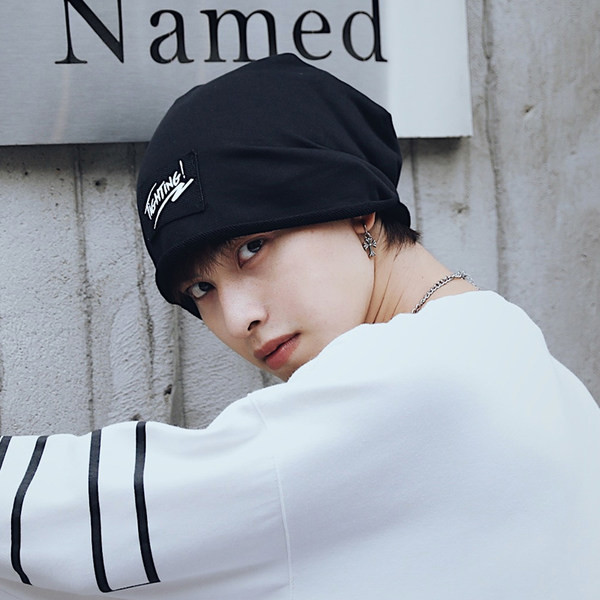 Muški platneni šešir sa natpisom