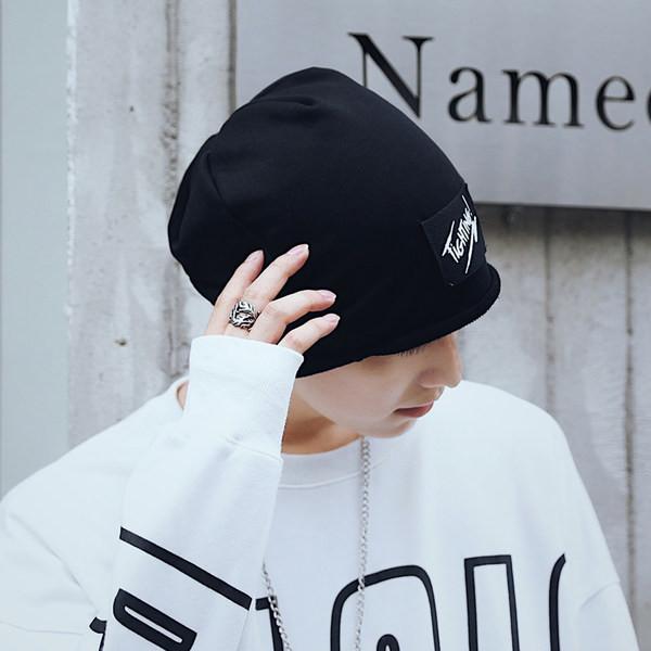 Muški platneni šešir sa natpisom