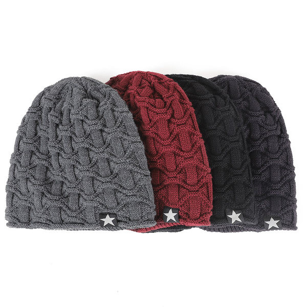 Muška pletena kapa sa grbom