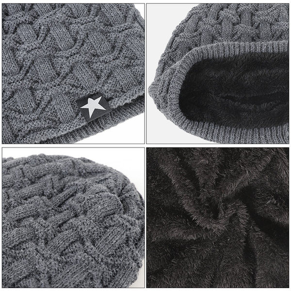 Muška pletena kapa sa grbom