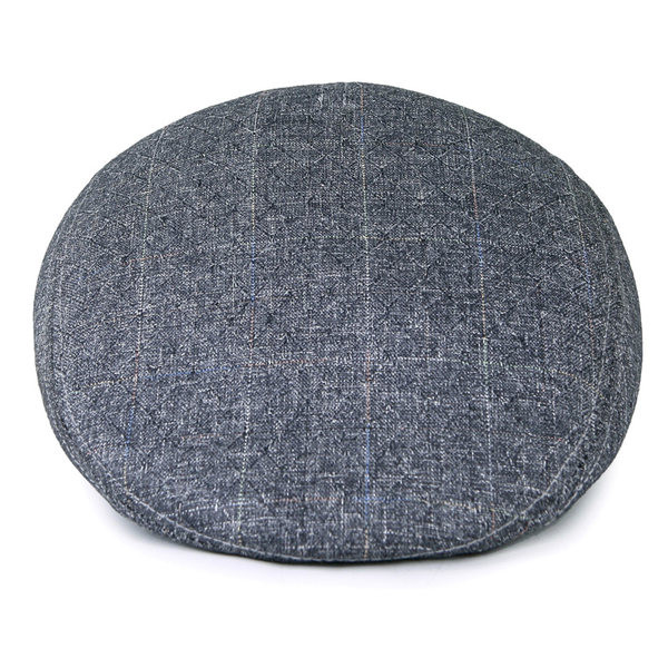 Пролетно-есенна текстилна шапка каскет 