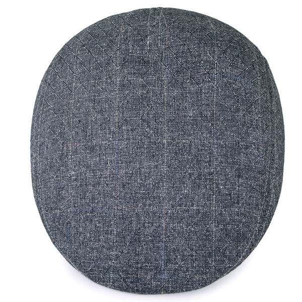 Пролетно-есенна текстилна шапка каскет 