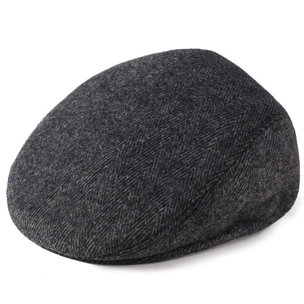 Пролетно-есенна текстилна шапка каскет 