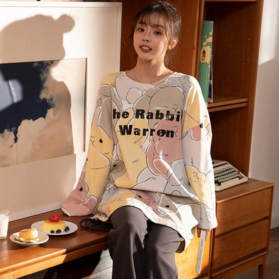 Novi model ženske pidžame iz dva dijela - više boja