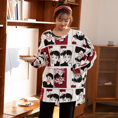 Novi model ženske pidžame iz dva dijela - više boja