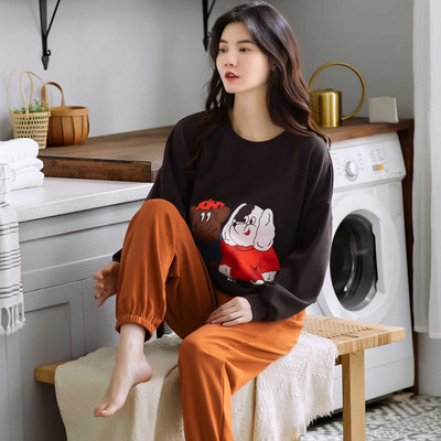 Proljetno-jesenska pidžama dvodijelna iz dva dijela