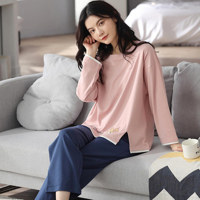 Proljetno-jesenska pidžama dvodijelna iz dva dijela