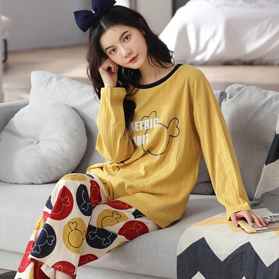 Proljetno-jesenska pidžama dvodijelna iz dva dijela