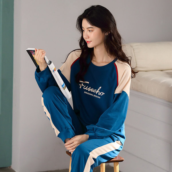 Ženska pidžama iz dva dijela bluza dugih rukava i hlača