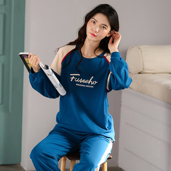 Ženska pidžama iz dva dijela bluza dugih rukava i hlača