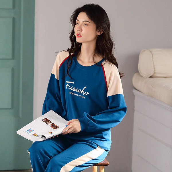 Ženska pidžama iz dva dijela bluza dugih rukava i hlača