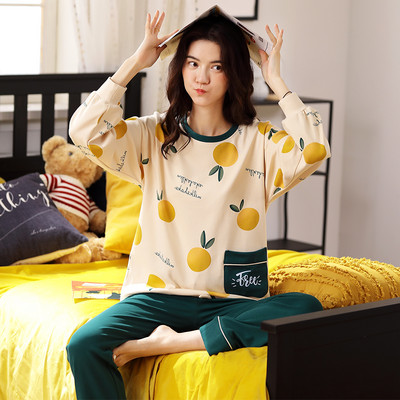 Ženska pidžama sa aplikacijom - dvodijelna