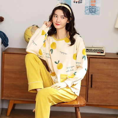 Ženska pidžama sa aplikacijom - dvodijelna