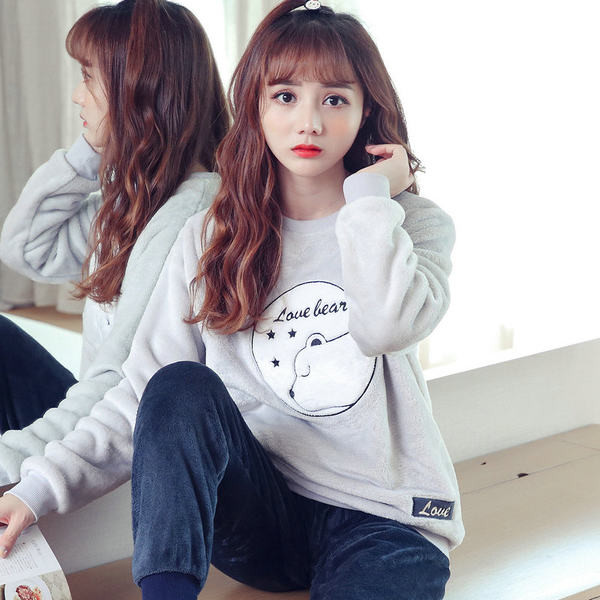 Ženska zimska pidžama u više boja