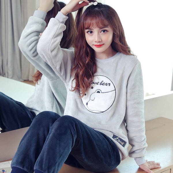 Ženska zimska pidžama u više boja