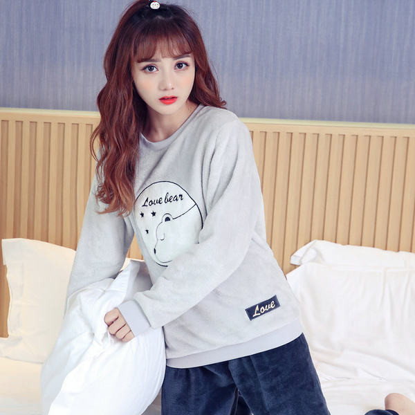 Ženska zimska pidžama u više boja