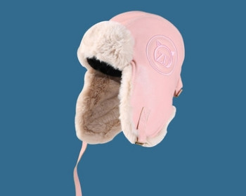 Модерна кожена шапка с пух и ушанки за мъже и жени
