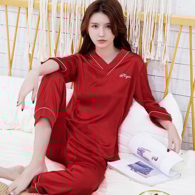 Ženska satenska pidžama iz dva dijela - više modela