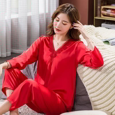 Ženska satenska pidžama iz dva dijela - više modela