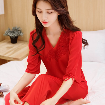 Ženska satenska pidžama iz dva dijela - više modela