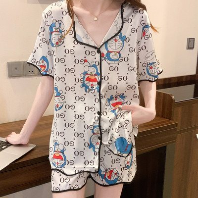 Ženska pidžama iz dva dijela na kopčanje - više modela