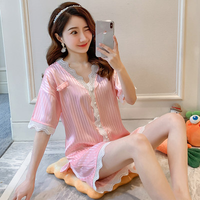 Дамска нощница с къс панталон - няколко модела