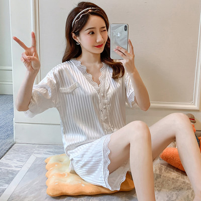 Дамска нощница с къс панталон - няколко модела