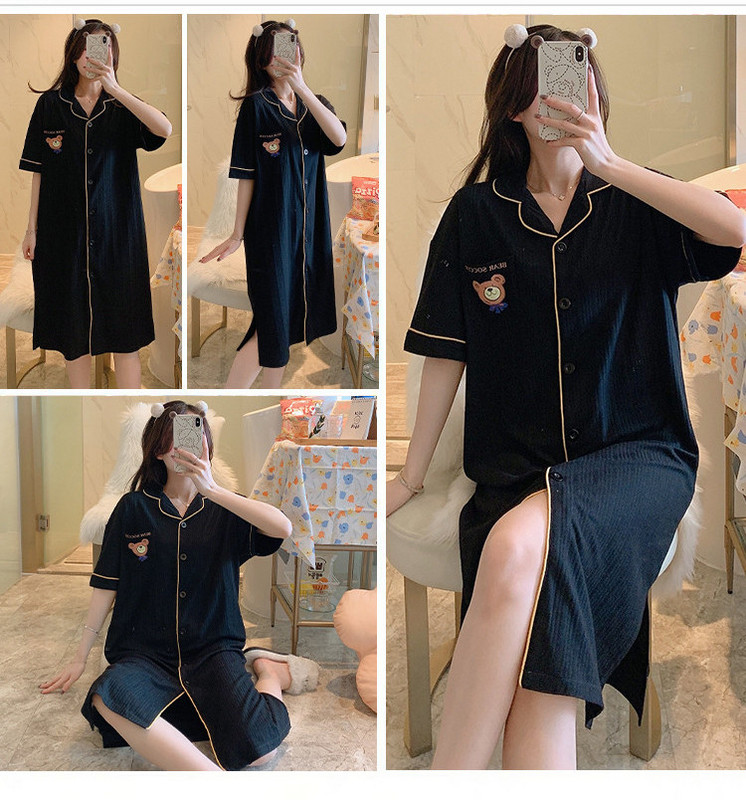 Ženska spavaćica kratkih rukava - više modela