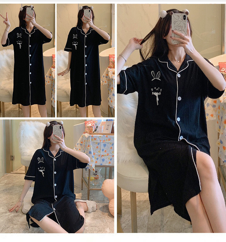 Ženska spavaćica kratkih rukava - više modela