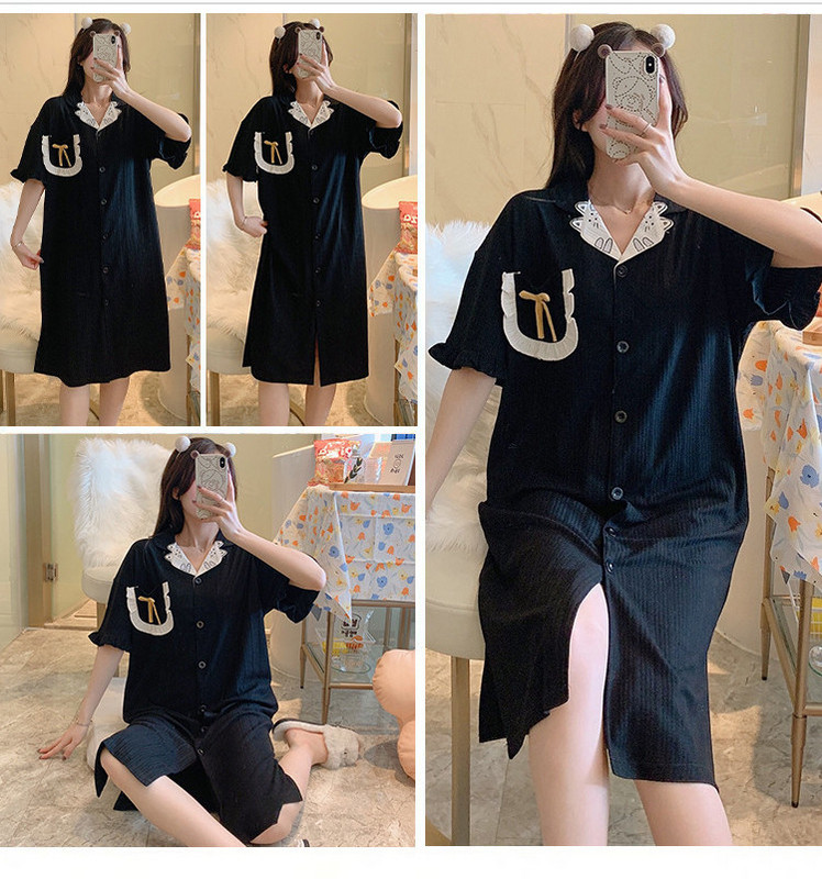 Ženska spavaćica kratkih rukava - više modela