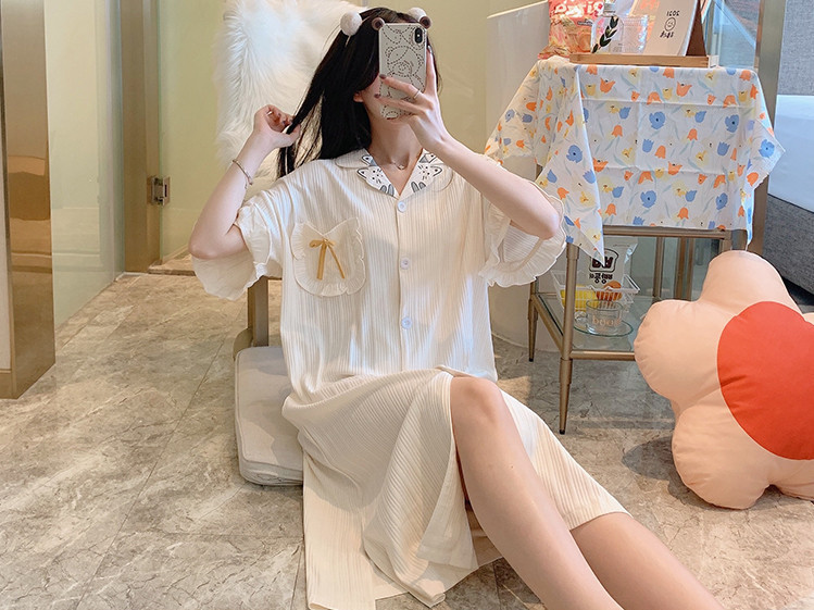 Ženska spavaćica kratkih rukava - više modela