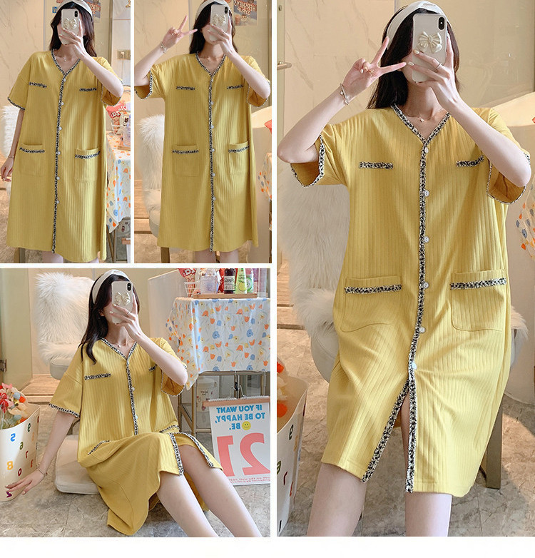 Ženska spavaćica kratkih rukava - više modela